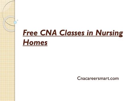 Free Cna Classes In California : Free Cna Classes In California Cna Training Classes : In order 