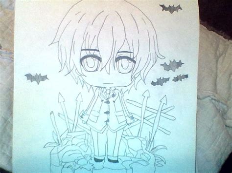 Chibi Kaname Vampire Knight Vampire Knight Chibi Female Sketch Art