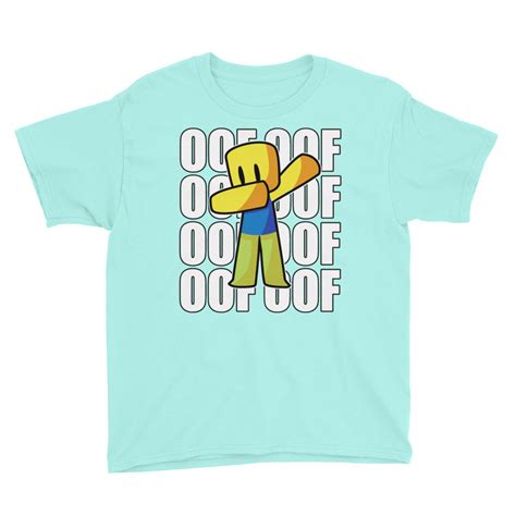 Chemise Roblox Oof Chemise Roblox Noob T Shirt Etsy