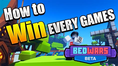 How To Win Every Game 🏆 Best Strategy Bedwars Roblox Youtube