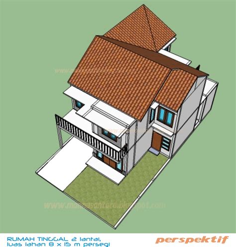 Rooftop ini memang tidak terlalu luas cuma sekitar 22 m2. ManNusantara Design Indonesia: Desain Rumah Tinggal Dua ...