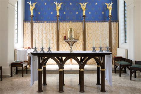 Altar Communion And Credence Tables From Treske