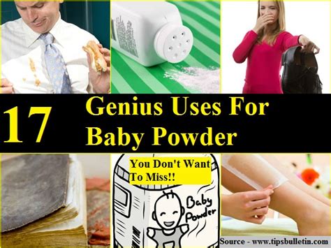Genius Uses For Baby Powder Home And Life Tips