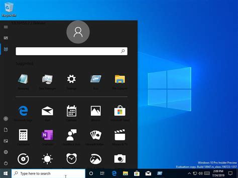 Handson With The New Start Menu In Windows 10 20h1