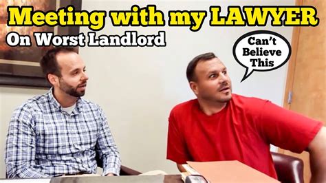 Meeting With My Lawyer Cops Called On Landlord Landlord Vs Tenant Youtube