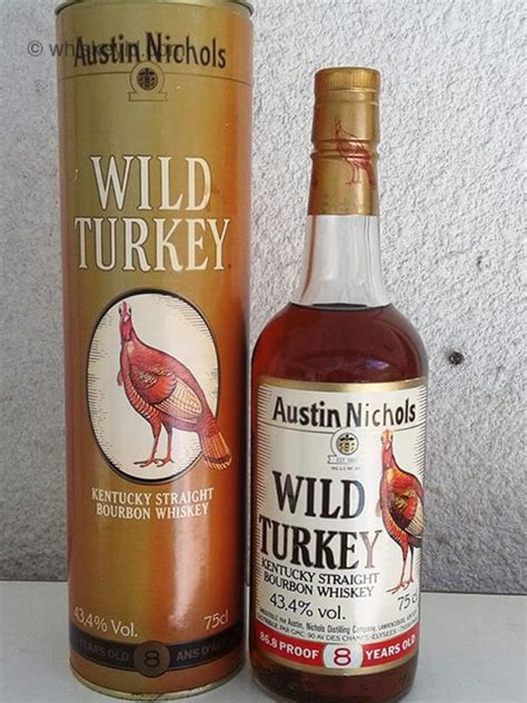 Wildturkey8yr868prooffront Whiskey Id Identify Vintage And