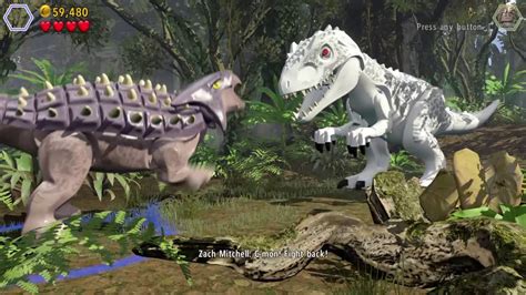 Lego Jurassic World Indominus Rex Vs Ankylosaurus Rytebbs