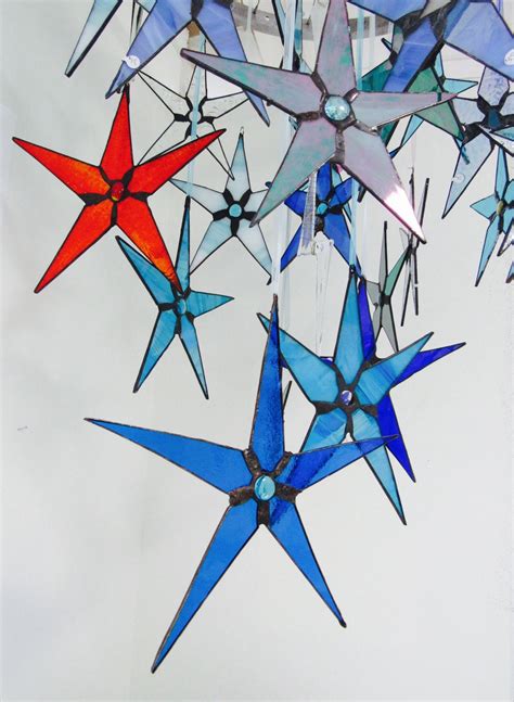 Intro To Stained Glass Make Stained Glass Star Ornaments At