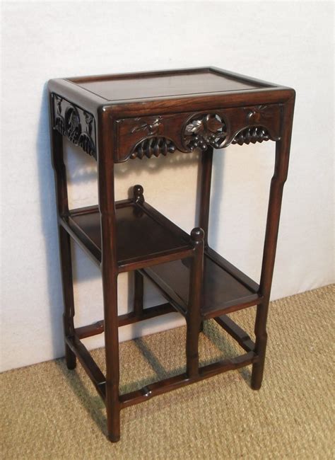 Chinese Rosewood Display Stand - Antiques Atlas