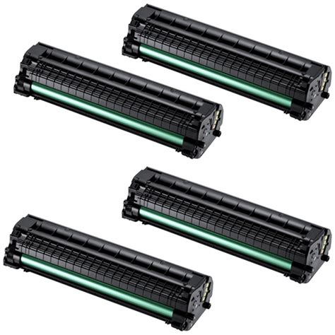 Compatible 4 Pack Samsung Mlt D104s Mltd104s Black Laser Toner Cartridge