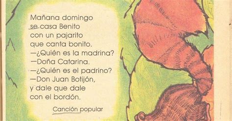 Una pegajosa canción de la infancia. Sí, esta canción trae muchos