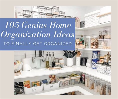 105 Genius Home Organization Ideas Chaylor And Mads