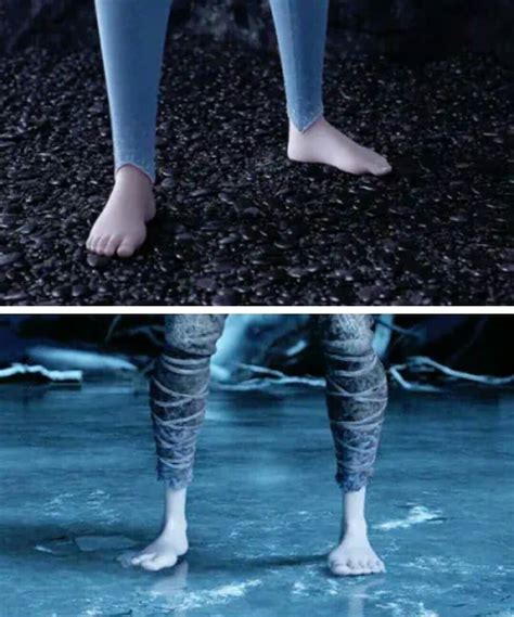 frozen elsa feet soles
