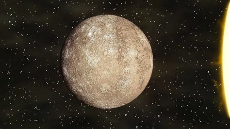 Mercury Planet Surface Color