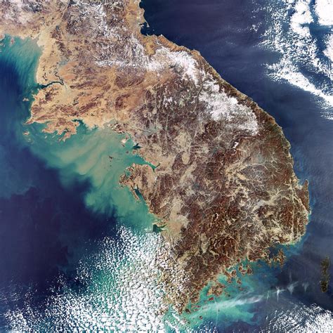 Esa Earth From Space Korean Peninsula