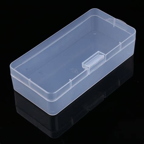2x Translucent Plastic Toolbox Screw Component Storage Boxes Screw Storage Case Ebay