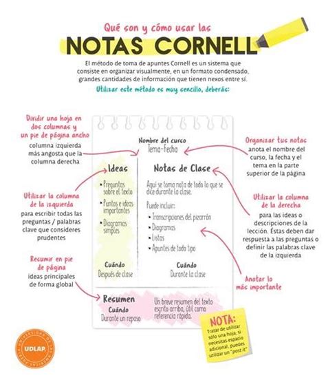 Qué Son Y Cómo Usar Las Notas Cornell