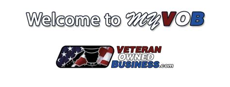 myVOB | Veteran Owned Business Directory Login Area | Veteran-Owned Small Businesses Directory
