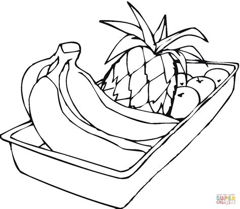 Fruit Coloring Pages For Girls Images Color Pages Collection