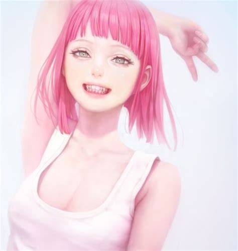 294 Best Pink Purple Hair Images On Pinterest Anime Art Anime Girls And Anime Guys