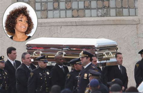 Whitney Huston In Casket