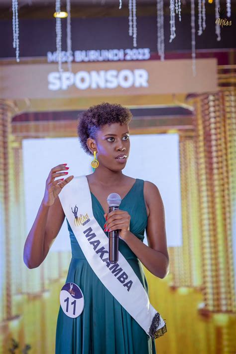 Miss Burundi Officiel On Twitter Les Candidates Présentant Leurs