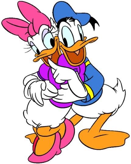 Funny Images Daisy And Donald Duck Hug