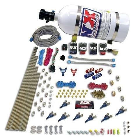 Nx 80001 15 Direct Port Nitro Kit 8 Cyl 250 Hp 500hp With 15lb Bottle