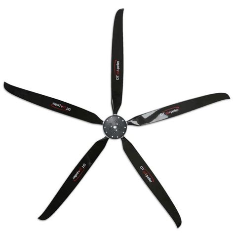 5 Blade Ground Adjustable Pitch Carbon Propellers Carbon And Wooden