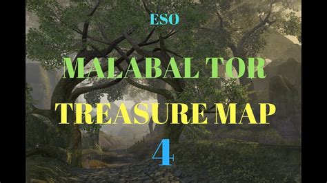 Eso Malabal Tor Treasure Map Youtube
