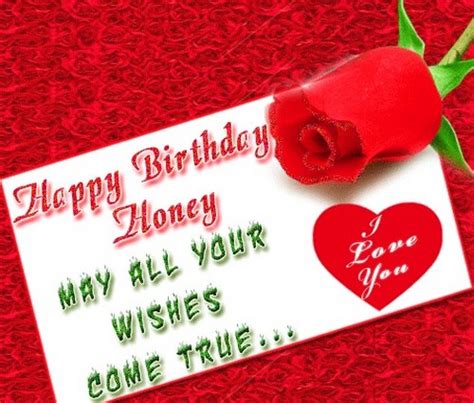 Happy Birthday Honey Quotes Wishesgreeting