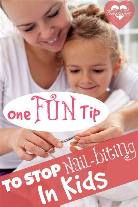 How To Stop Nailbiting One Trick To Stop Nail Biting · Pint Sized