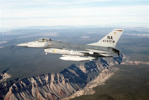 An Air To Air Left Side View Of A 474th Tactical Fighter Wing 474th