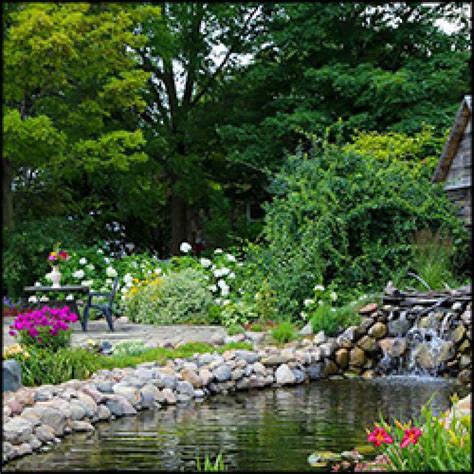 Garden Design Stone Cottage Gardens Landscape