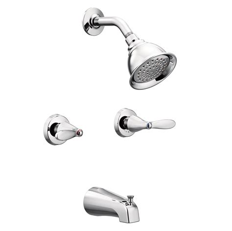 Moen 2 Handle Bathtub And Shower Faucet Combinations At