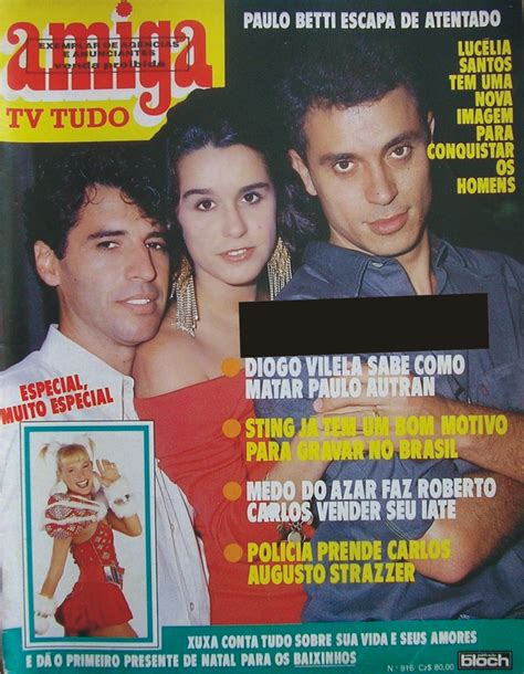 Astros Em Revista Luc Lia Santos Nas Capas De Revistas