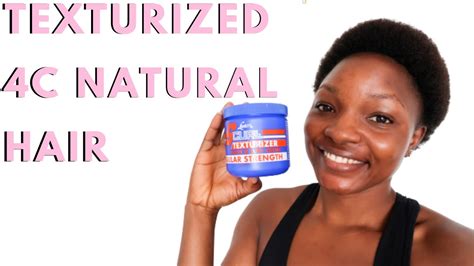 Texturizing My Short Natural 4c Hair Using S Curl Texturizer Relaxing