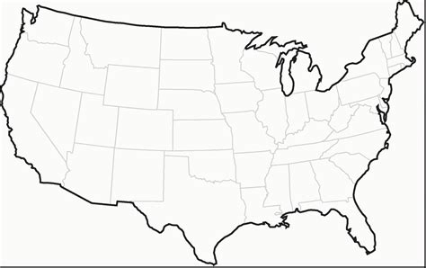 free united states map black and white printable download free united states map black and