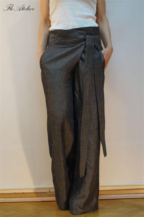 Loose Linen Pants Casual Drop Cloth Harem Pants Unisex Etsy Maxi