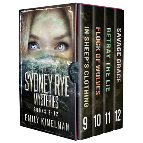 Sydney Rye Mysteries Books 9 12 Box Set Author Emily Kimelman