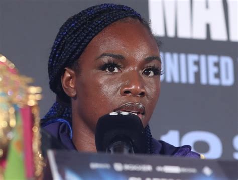 Photos Claressa Shields Savannah Marshall Face To Face At Final Presser Boxing News