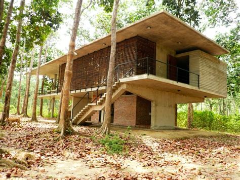 This building is located on the top of taman puncak selatan in precinct 5. Nishorgo Oirabot Nature Interpretation Centre, Bangladesh