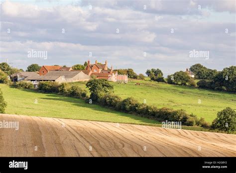 A Traditional English Farm And Countryside England Uk Stock Photo Alamy