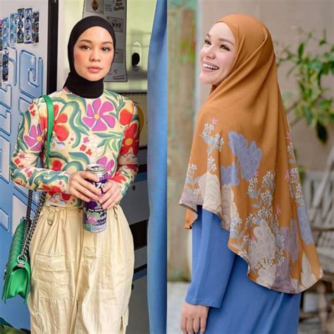 ≡ 10 model hijab terpopuler ala selebriti indonesia cakep banget 》 her beauty