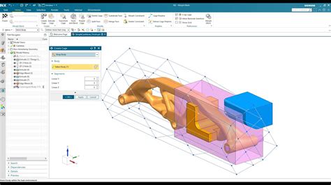 ์nx Topology Optimization And Morph Mesh Youtube