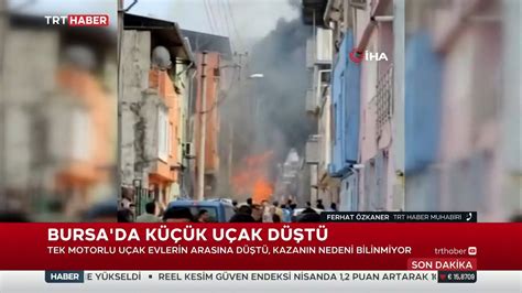 TRT Haber Canlı on Twitter Bursa da Yunuseli Havalimanı yakınlarında