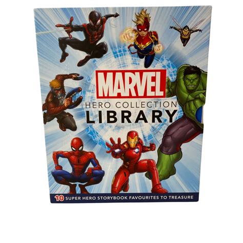Marvel Hero Collection Library 10 Bookss