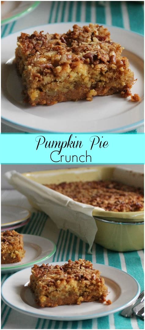Stir the pumpkin pie filling, sugar, and cardamom into the pudding. pumpkin crisp paula deen