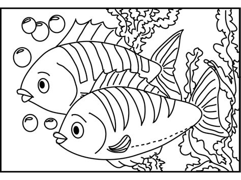 20 Free Printable Fish Coloring Pages