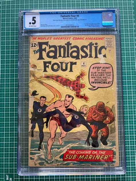 Fantastic Four 4 Cgc 05 1962 Catawiki